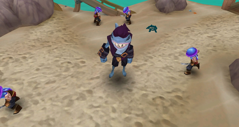 Illustration for article titled Arcane Legends' Latest Expansion Adds Pirates. And Sharks. And Pirate Sharks.